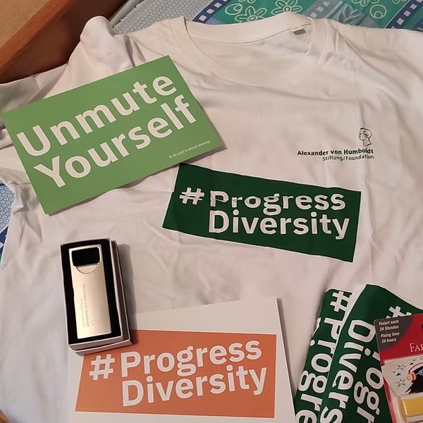 Humboldt Foundation #ProgressDiversity campaign materials