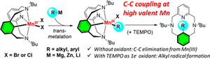 thumbnail for C–C bond elimination from high-valent Mn aryl complexes